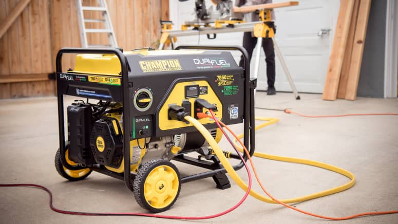 Indoor generator on sale home depot